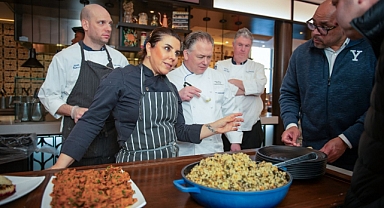 Şef Ebru Baybara Demir Türk bulgurunu Yale Üniversitesi’nde tanıttı